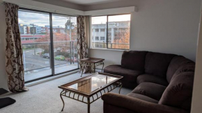 top floor, central 2 bedroom condo with city view